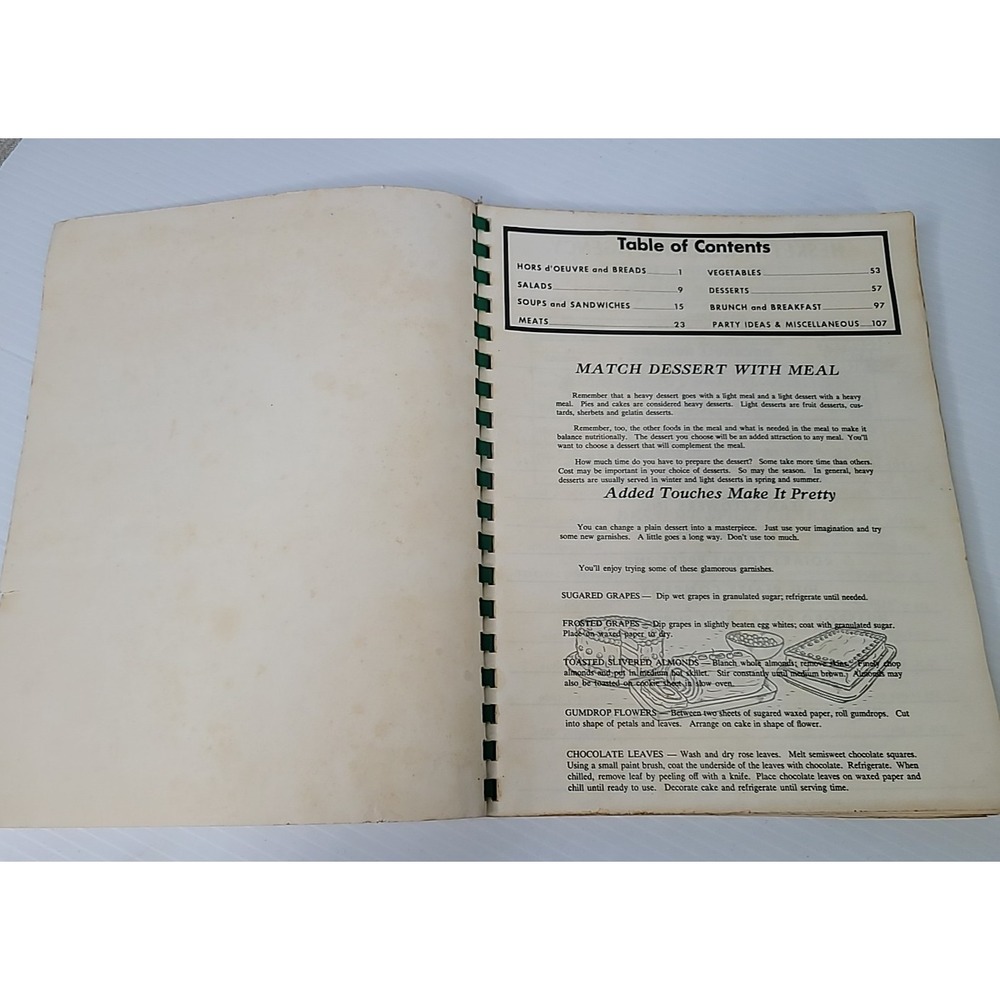 VTG 1970's Our Favorite Recipes Ladies Auxiliary VFW Hillsboro Ohio Cookbook - Picture 4 of 12